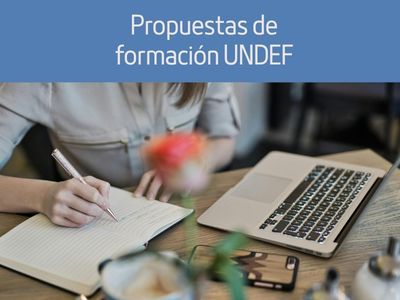 Propuestas de formación UNDEF